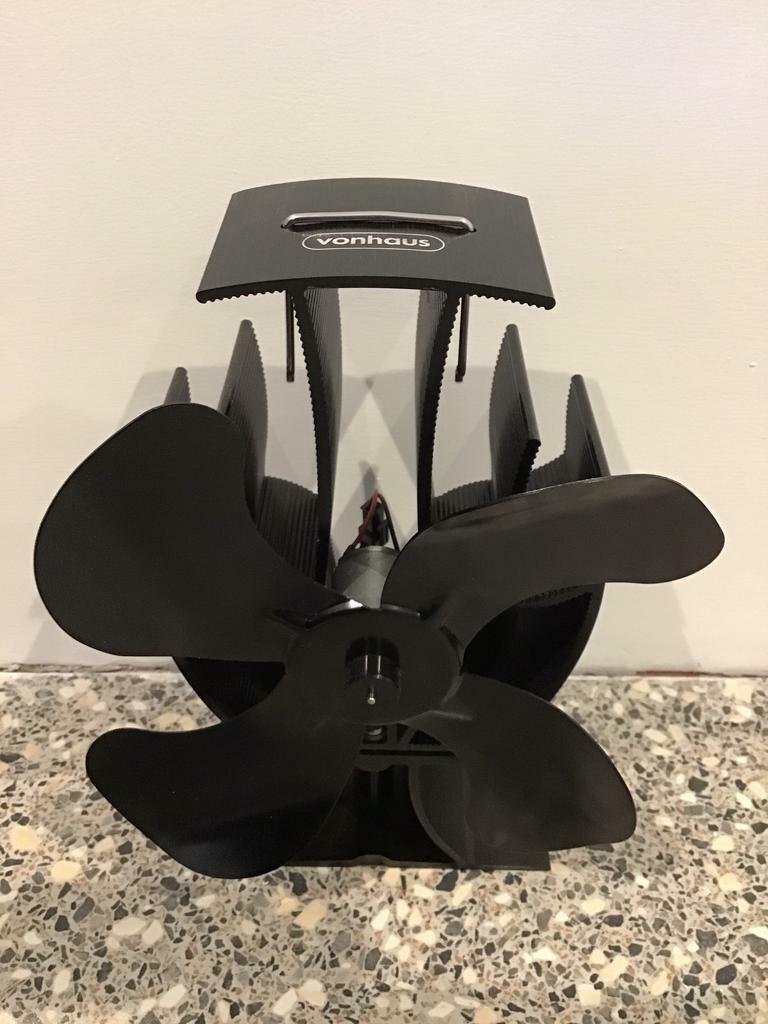 VonHaus 4 blade Stove Fan | in 